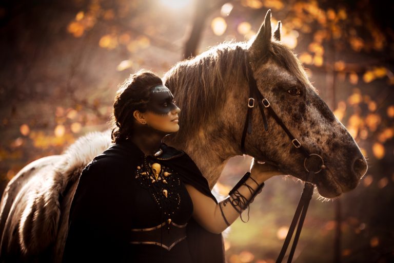 Wikinger Fotoshooting Thüringen - Fantasy Shooting Wikinger Fantasy Shooting mit Pferd Fantasy Fotografie