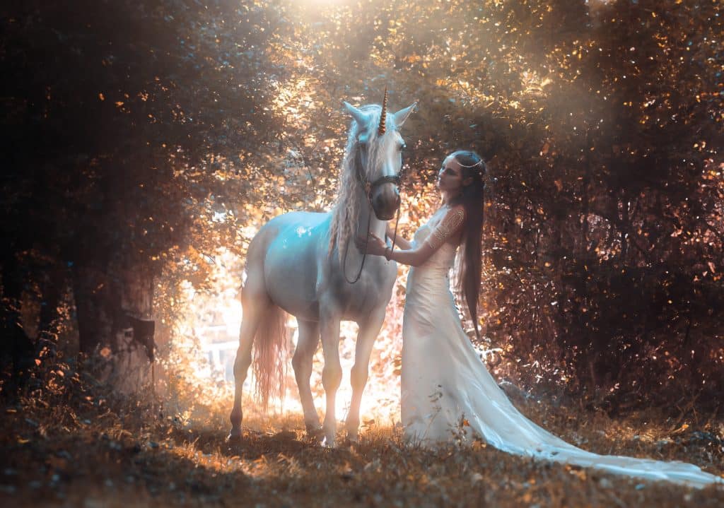 Fantasy Fotoshooting Jena - Fantasy Fotografie - Einhorn Märchen Fotoshooting