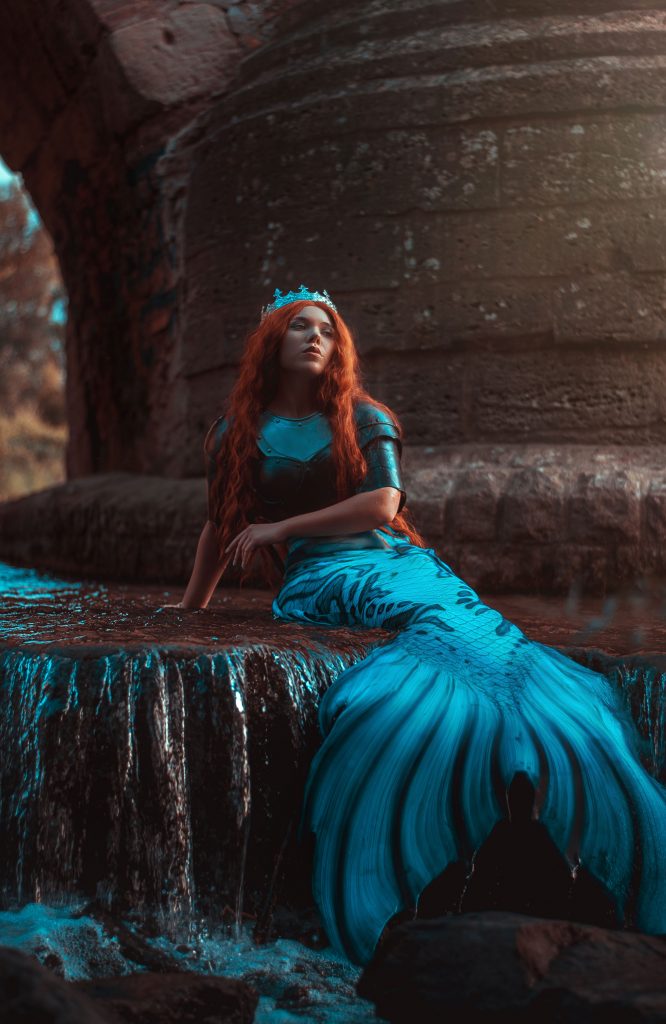 Mermaid-Fotoshooting-Jena---Meerjungfrau-Shooting---Finfolk-Flosse - Fantasy Shooting Meerjungfrau