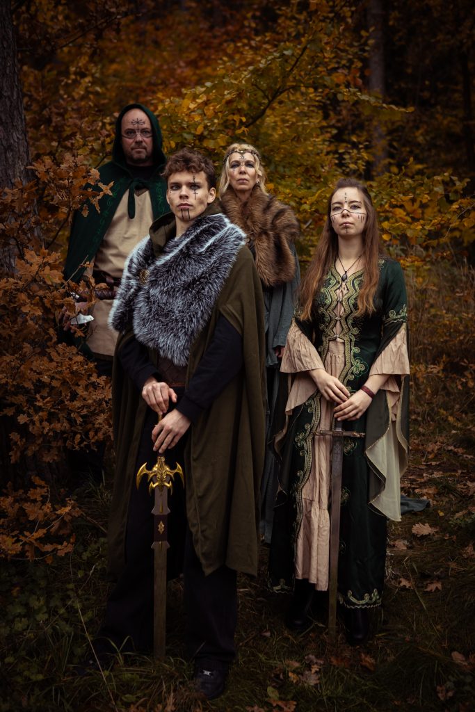Wikinger Fantasy Familienshooting Thüringen Jena Fantasy Fotografie